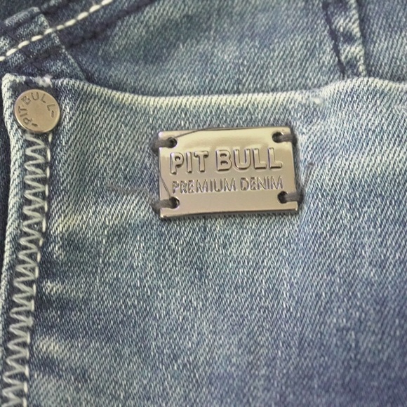 Pitbull Premium Jeans Skinny Denim with lace - Picture 5 of 5